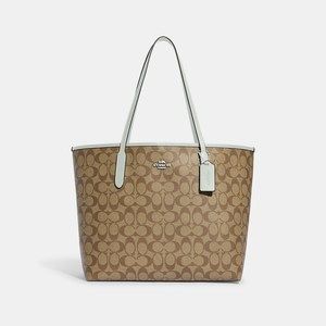 NWT Coach Outlet City Tote In Signature Canvas
